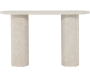 Console effet marbre Narvik 130 x 80 x 40 cm - VEN-1110