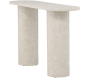 Console effet marbre Narvik 130 x 80 x 40 cm - 5