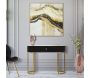 Console en métal Montpellier 100 x 43 x 74 cm - MAURO FERRETTI