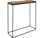 Console en métal et plateau en acacia - CMP-5191