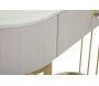 Console en métal avec tiroir Montpellier 100 x 40 x 75 cm - 7