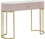 Console en métal avec tiroir Montpellier 100 x 40 x 75 cm
