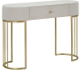 Console en métal avec tiroir Montpellier 100 x 40 x 75 cm
