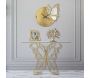 Console en métal et verre Butterfly 110 x 40 x 76 cm - MAURO FERRETTI