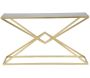 Console en métal et verre Piramid 130 x 40 x 75 cm - 279