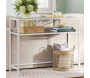 Console en métal et verre trempé Bryce - 95,90