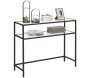 Console en métal et verre trempé Bryce - 95,90