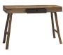 Console en pin rustique et métal - AUBRY GASPARD