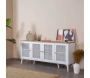 Console 4 portes en aggloméré Calvin - HANAH HOME