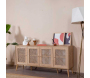 Console 4 portes en aggloméré Goose - HANAH HOME