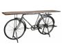 Console en métal et bois Vélo