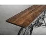 Console en métal et bois Vélo - AUBRY GASPARD