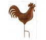 Coq en métal rouillé - AUB-3852