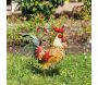 Statue de Coq en métal coloré - AUBRY GASPARD