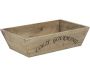 Corbeille en bois Colis gourmand