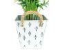 Corbeille carrée en métal cactus - 6