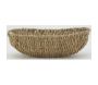 Corbeille ovale en jonc - 9,90