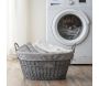 Corbeille à linge Home en osier et coton - AUBRY GASPARD