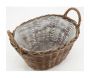 Corbeille en osier brut - 22,90
