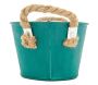 Corbeille ovale en métal coloré 25 cm - AUBRY GASPARD