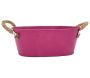 Corbeille ovale en métal coloré 25 cm - 27,90