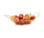 Corbeille à fruits ovale en métal doré - AUBRY GASPARD