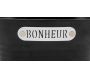 Corbeille ovale en métal laqué noir Bonheur - 6