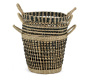 Corbeille à papier en jonc tressé - 6