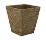 Corbeille à papier en rotin