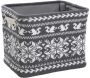 Corbeille de rangement en laine Chalet