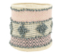 Corbeille de rangement en coton recyclé