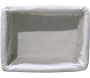 Corbeille de rangement osier blanc - 29,90