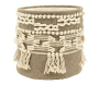 Corbeille de rangement en coton recyclé