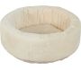 Corbeille ronde pour chat en fourrure Olympe 54 cm