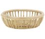 Corbeille ronde en rotin naturel