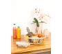 Corbeille ronde en rotin naturel - AUB-6213