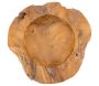 Corbeille en teck naturel - AUB-6393