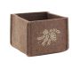 Corbeilles carrées en feutrine - AUB-6499