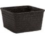 Corbeilles en palmier teinté noir (Lot de 3) - AUBRY GASPARD