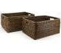 Corbeilles de rangement en rotin (Lot de 2) - 245