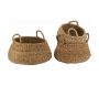 Corbeilles rondes en jonc de mer (Lot de 3) - AUBRY GASPARD