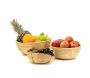 Corbeilles rondes en rotin naturel (lot de 3) - AUBRY GASPARD