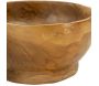 Coupe ronde en teck Butot 15 x 8 cm - 5