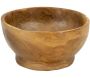 Coupe ronde en teck Butot 15 x 8 cm