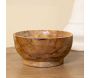 Coupe ronde en teck Butot 15 x 8 cm - MAURO FERRETTI