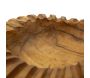 Coupe ronde en teck Geris - 5