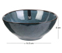 Coupelle en grès bleu 35 cl Au grès du temps - 7
