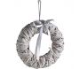 Couronne de porte osier