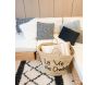 Coussin Pied-de-poule en coton - 6