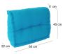 Coussin cale-rein en coton coloré - 18,50